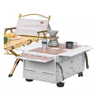 접이식 트렁크 테이블 자동차 휴대용 선반 차량용 차박용