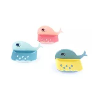 (와인앤쿡)러블리 고래 모양 비누받침