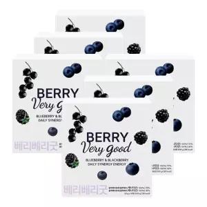 베리베리굿 켈리베리 유기농 블랙베리+블루베리 50gX10포X6박스