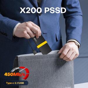 코닥 오리지널 X200 외장 SSD 하드 드라이브 HD Externo USB3.1 포터블 256GB 1TB 노트북 스마트폰 PC TV용