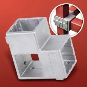 고품질 사각파이프 클램프 30 각파이프 연결 8P (WFKAP1X)