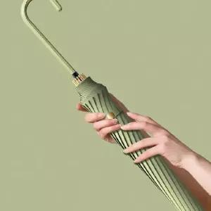 장우산 감성 컬러 16K 곡선 손잡이 칼라풀