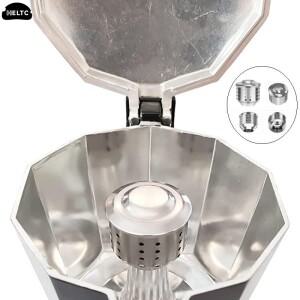 범용 스테인레스 스틸 소재 안티 스플래시 밸브 커버 1개 모카 포트 스토브 탑 에스프레소 알루미늄 커피