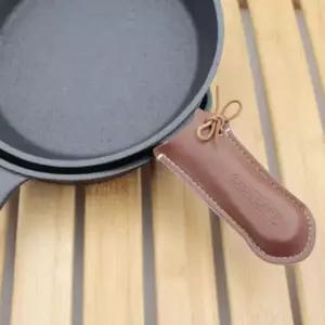 코펠 가죽 손잡이 팬 커버 이룸 캠핑용품 식기 아트박스