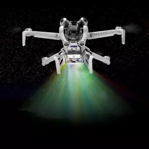 DJI Mini 4 Pro용 LED 랜딩 기어 레그 어두운 경량 퀵 릴리스 하이 익스텐더 드론 액세서리로 빛나다