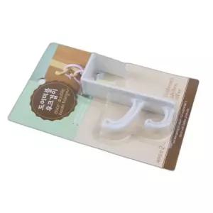 도어 더블 후크 걸이 다용도걸이 옷걸이 문걸이 (WFKB0D3)