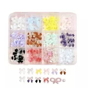 컬러 리본젤네일 파츠 리본네일 네일파츠 진주네 (WFKANFD)