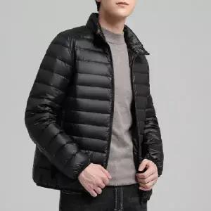 1+1 경량 다운 패딩 겨울 방한 남자 근무복 작업복 숏패딩 여성 작업복상의 남자숏