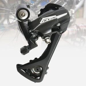 [미국배송] 산악 자전거용 자전거 리어 디레일러 RD-M3020-SGS 8 스피드 다이렉트 마운트 블랙