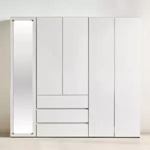 가이온 디온 LPM 2000 3서랍 거울도어 선반옷장 세트 장농