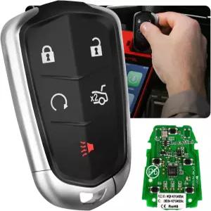 2025 Autel MaxiIM IKEYGM005AL 프로그래머블 빈 키 GM-캐딜락 GMC 쉐보레 쉐보레에 적합 5개 버튼 키리스