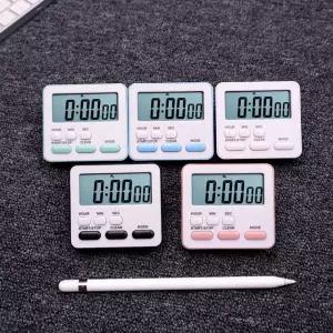 주방 공부 수험생 스터디 시계 스톱워치 쿠킹 무소음 타이머