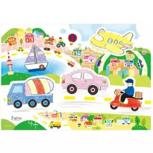 어린이 숫자 선잇기 교통수단 색칠놀이5P 6세 드로잉북 아동센타