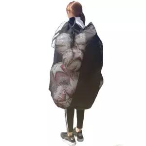 공운반 어깨끈있는 조리개 망사 공가방 체육대회 시합 공정리