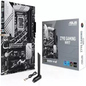 ASUS Z790 GAMING WIFI7 (LGA 1700) ATX 마더보드 PCIe 5.0 M.2 슬롯 3개 14+1 DrMOS DDR5 Realtek 1Gb LAN