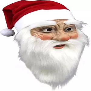 몰주 산타클로스 라텍스 마스크 크리스마스 코스튬 성인 파티 코스프레 풀 헤드