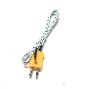 표면 열전대 타입 K 온도 프로브 센서  고온 저항 측정 와이어  1 m