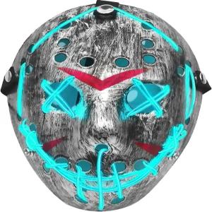 ZLIXING 할로윈 코스튬 마스크 남성 성인이 이끄는 무서운 하키