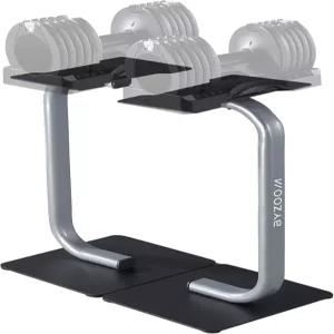 바이줌 피트니스 조절식 덤벨 스탠드 거치대 웨이트 트레이닝 운동 가정용 헬스장 여성 초보자용 블랙