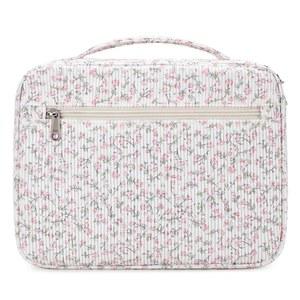 옥츠키 성경 표지 여성용 케이스, 소녀 코듀로이 공부 용품 가방 정리함 어린이용 기독교 선물 (꽃 01, 한 사이즈)