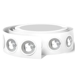 (ELEVATE LIFE)100개 고용량 NFC 태그  접착식 재기록 가능 Ntag 215 대부분의 지원 장치와 호환