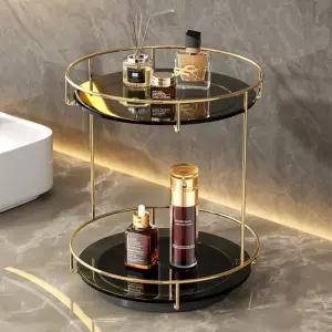 대리석 2단 골드 화장품정리대 디저트트레이 3종