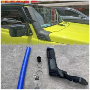 [호환품]스즈키 호환 짐니 JB74   용 자동차 에어 인테이크 스노클 키트 펀칭 없음 웨이딩 호스 내열 파이