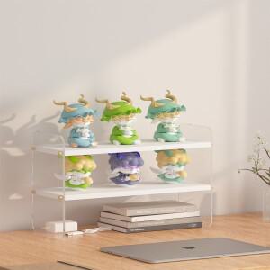 아크릴 주방 수납 선반 가정 거실 양념 화장품 컵 책장 심플 디자인 인조 보드 책상 정리함