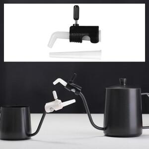 얇은 입 백조 넥 커피 티 포트 구즈넥 드립 주전자  제어 커피웨어