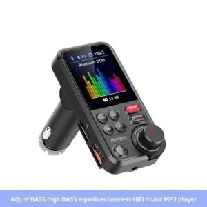 차량용 블루투스 FM 부스트 라이트 통화 송신기 라디오 모노이어폰 리시버 Aux