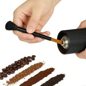 [호환품]블랙 듀얼 헤드 커피 브러시 그라인더 청소 가루 브루잉 세트