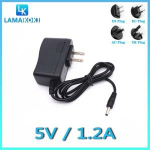 5V 1.2A 클렌저 전원 어댑터 1200MA 범용 전압 안정기 코드 DC 3.5x1.35MM