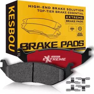 KESBOU 카본 파이버 리어 브레이크 패드는 2006-2007 2008 2009 2010 2011 2012 2013 2015 2016 2017 2018