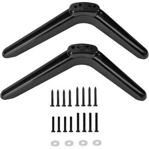 TV 받침대 발 스탠드 마운트 범용 교체 TV 스탠드 베이스 레그 테이블 데스크 받침대 TV 스탠드 발 다리 대부분의 TCL 32인치 /40인치 /49인치 /50인치 /55인치