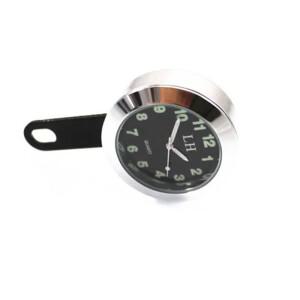 범호환  방수 핸들바 마운트 시계 바이크 오토바이 올드 스쿨 바버 투어링 더트 바이크 크루저 초퍼 카페