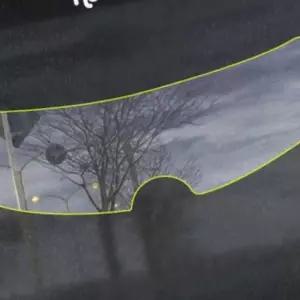 오토바이 발수필름 빗물차단 시야확보 안전운행 헬멧