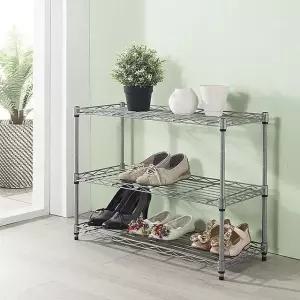 3단신발정리대 신발수납선반 원룸 편리한선반 3단 조립이 안전 (WFKBIVF)