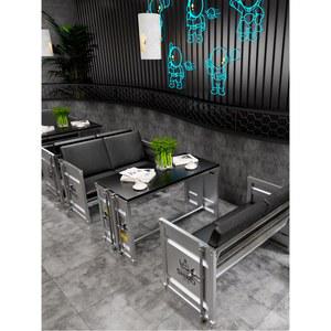 컨테이너 테이블 소파 포차 노르딕 모던인테리어 쇼파테이블 모던 북유럽식탁 의자 웜화이트