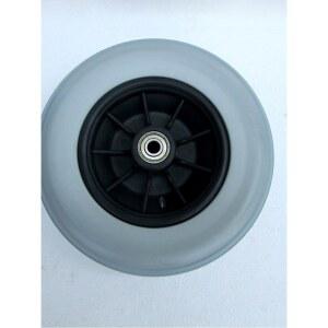 휠체어 바퀴 고무 교체용 검정 핸드 교체 고무바퀴 휠체어바퀴 통타이어 액세서리