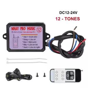 에어혼 화물차 크락션 12톤 12-24V Nhay 3 프로 뮤직 혼 릴레이 리모컨 포함 자동차 트럭 밴 바이크 오토바
