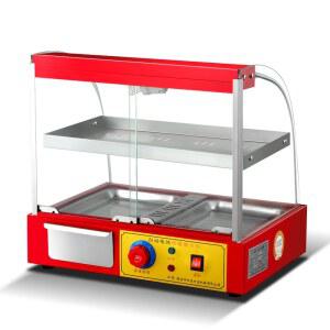 호두과자 온장고 캔커피 조절 빨강/검정 2층 신형 제빵 차핑디쉬 2판