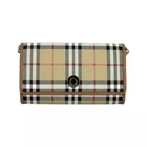 [버버리] 25FW 체크 HANNAH 한나 체인 월렛백 (8109798)