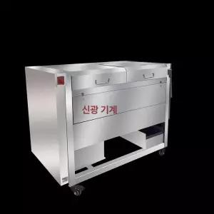 자동 감자 탈피기 채소 까는 업소용 토란 박피 세척기