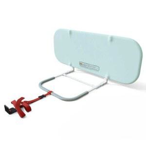 휴대용 침대가드 접이식 여행용 그레이 휴대용침대가드 아기여행 100CM 칸막이 실버 펜스