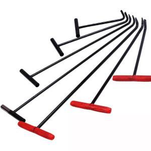 보도블럭 정화조 지렛대 경계석 난간 보강토집게 20센티미터의 맨홀 당김 막대 원통형 석판