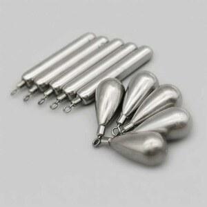 텅스텐 낚시 봉돌 안전 터미널 미끼 낚시도래추 MNFT 40 도금 야광 구멍 태클 무게