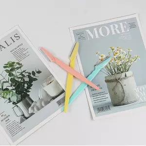 미니 파스텔 눈썹 정리칼 눈썹 정리기 눈썹칼 눈썹정리 눈썹면도기