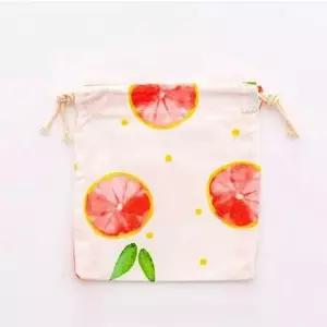 린넨더스트백 면주머니 복조리파우치 복조리린넨주 WFIPUSB