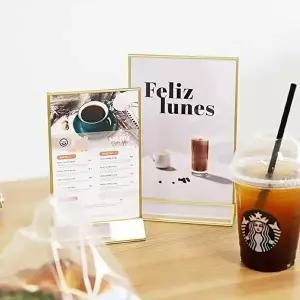 가족사진 카페 메뉴판 POP전시 프레임 아크릴 액자 중 (KYR-WFGZ897)