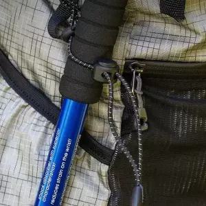 2p스틱홀더 간편백팩걸이 낚시 2p 지팡이 유용한폴대걸이 2개 (WFKBBBJ)